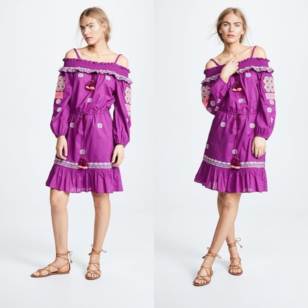 NWT Figue Sofia Dress in Orchid Pink
